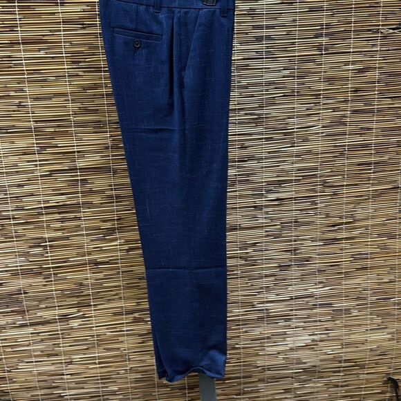 Calvin Klein Big Boys Stretch Odyssey Cuffed Pant - Navy Size 14‎ - Picture 3 of 3